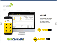 Tablet Screenshot of mob10.com.br